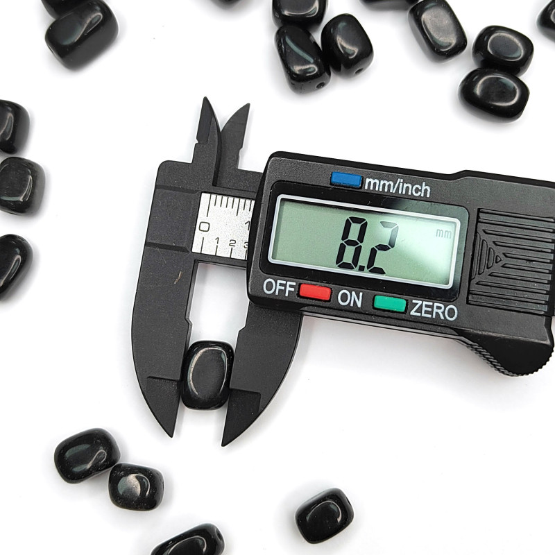 Чёрный обсидиан 11х8 мм