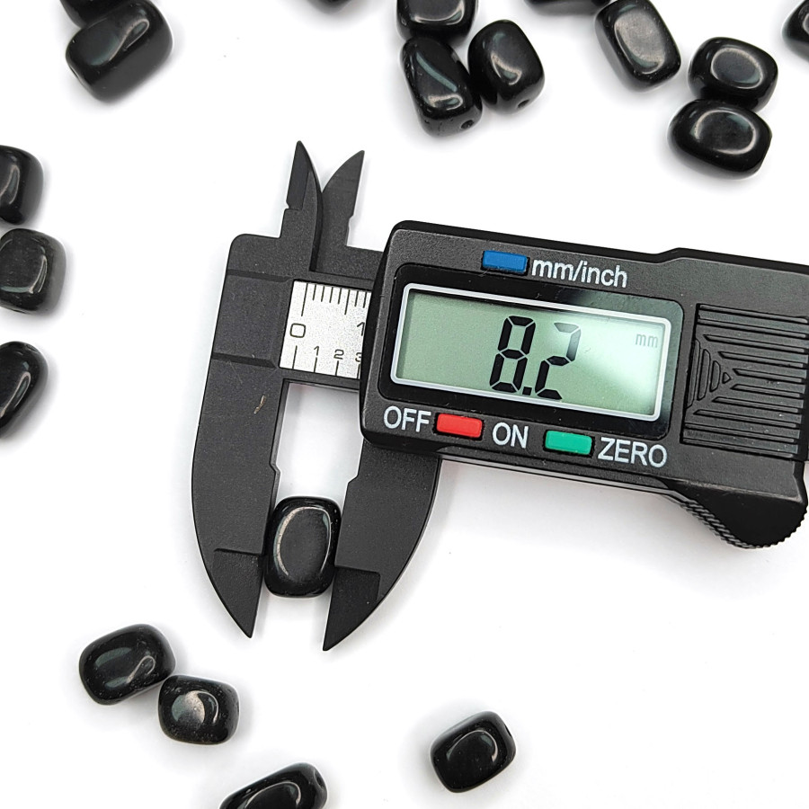 Чёрный обсидиан 11х8 мм