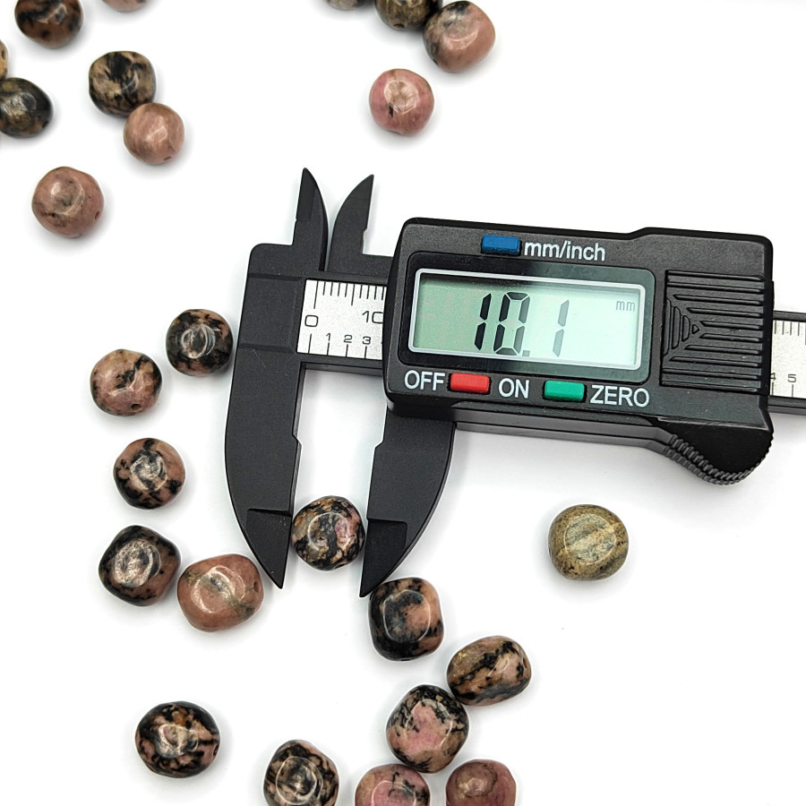 Родонит натуральный 10х9 мм