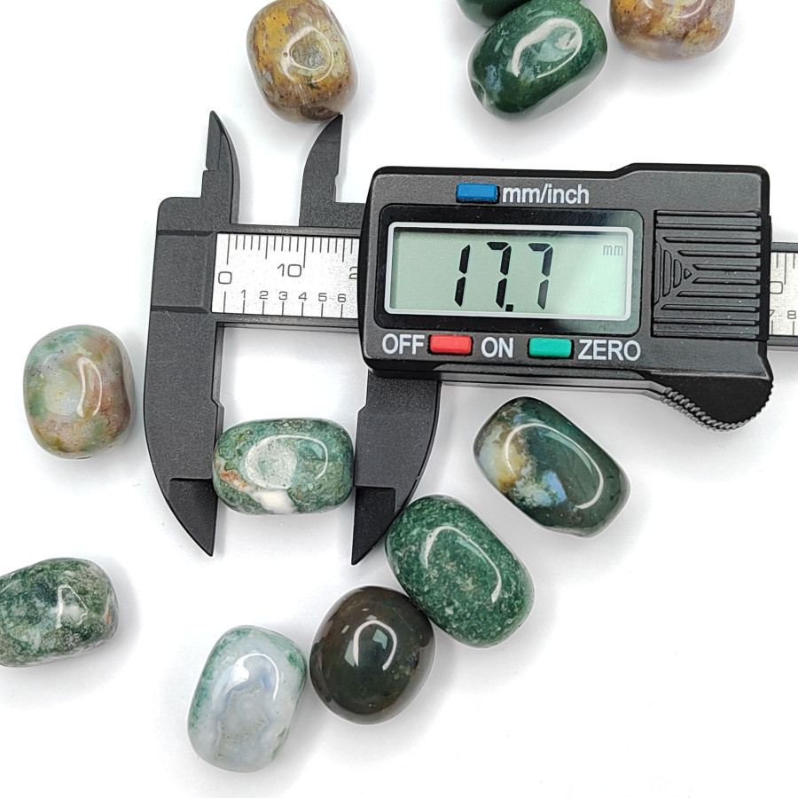 Яшма индийская 17х12 мм, натуральный камень