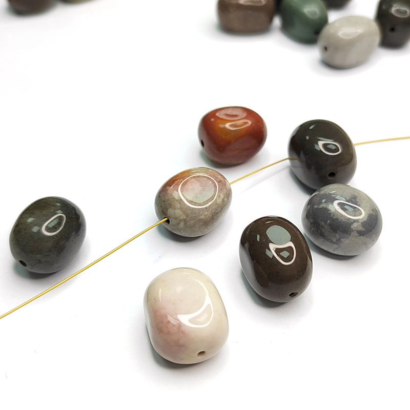 Яшма американская 16х13 мм, натуральный камень