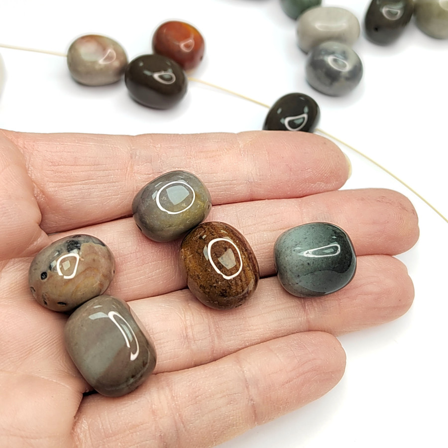 Яшма американская 16х13 мм, натуральный камень