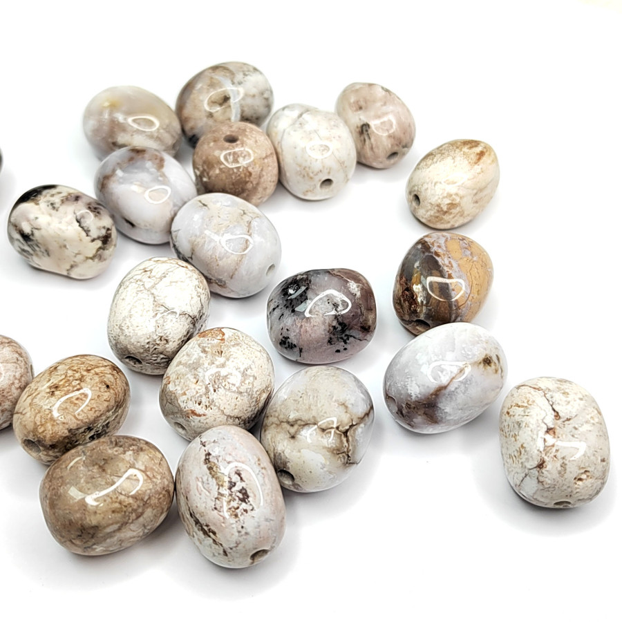 Яшма пейзажная, натуральный камень 20х14 мм