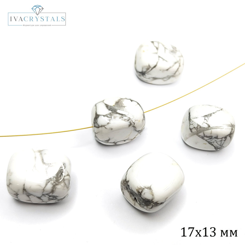 Кахалонг прессованный камень 17х13 мм