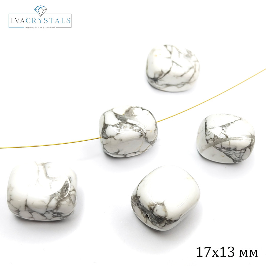 Кахалонг прессованный камень 17х13 мм