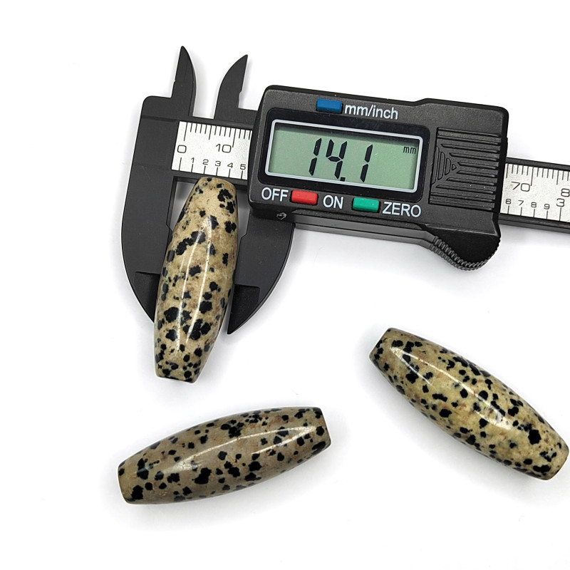 40х14 мм Яшма далматиновая натуральная, штука