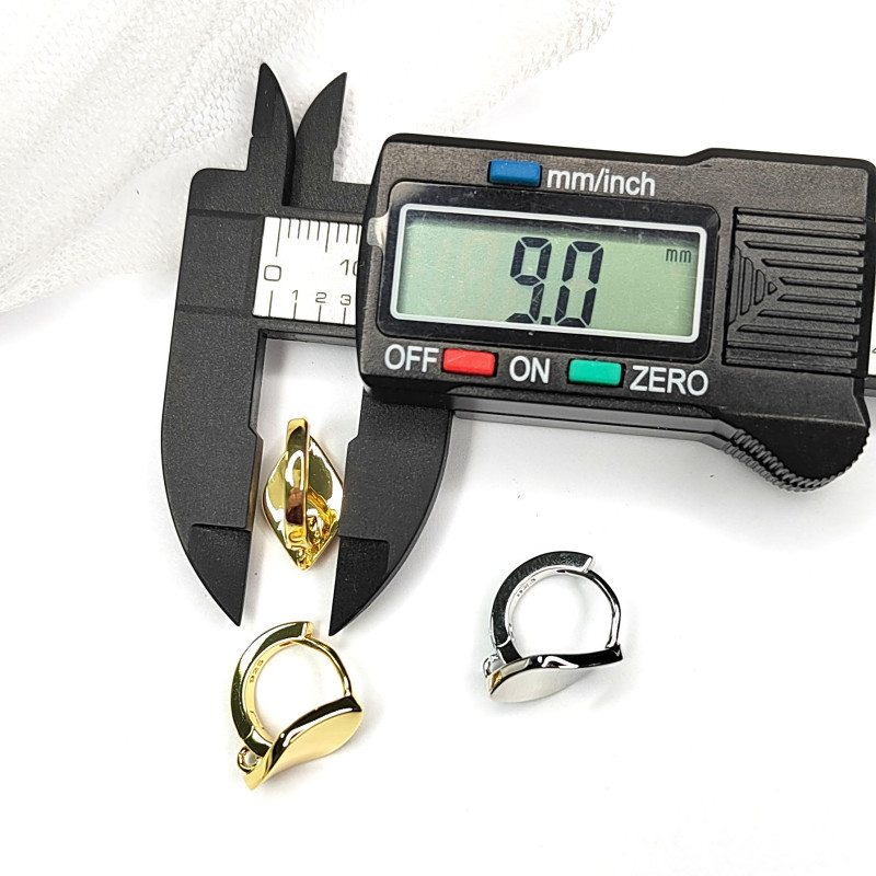 Серьги Ромбики 14х9 мм, пара