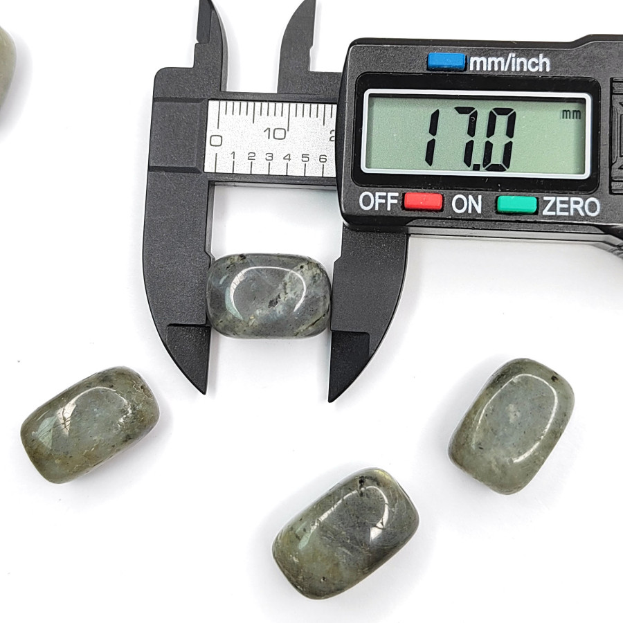 Лабрадор натуральный 17х12 мм