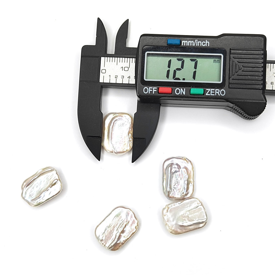 Жемчуг натуральный Кеши 18х12 мм, культивированный, ШТУКА