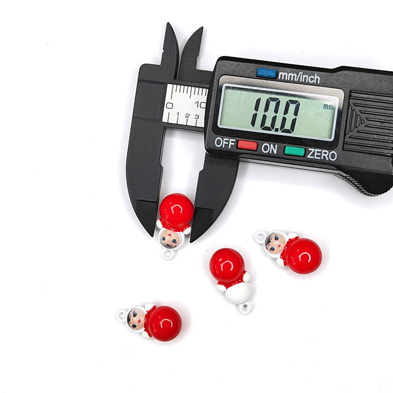 Подвеска Неваляшка 18х10 мм, штука