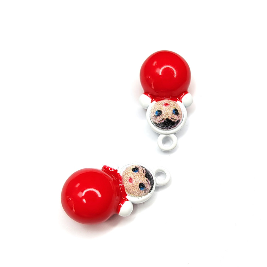 Подвеска Неваляшка 18х10 мм, штука