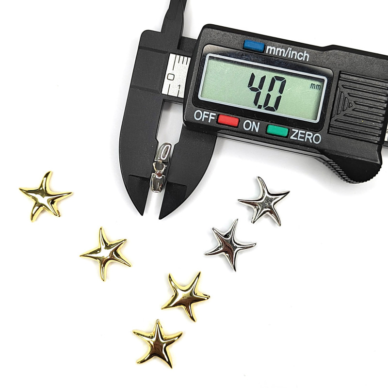 Разделительная бусина Морская звезда 12 мм, ШТУКА