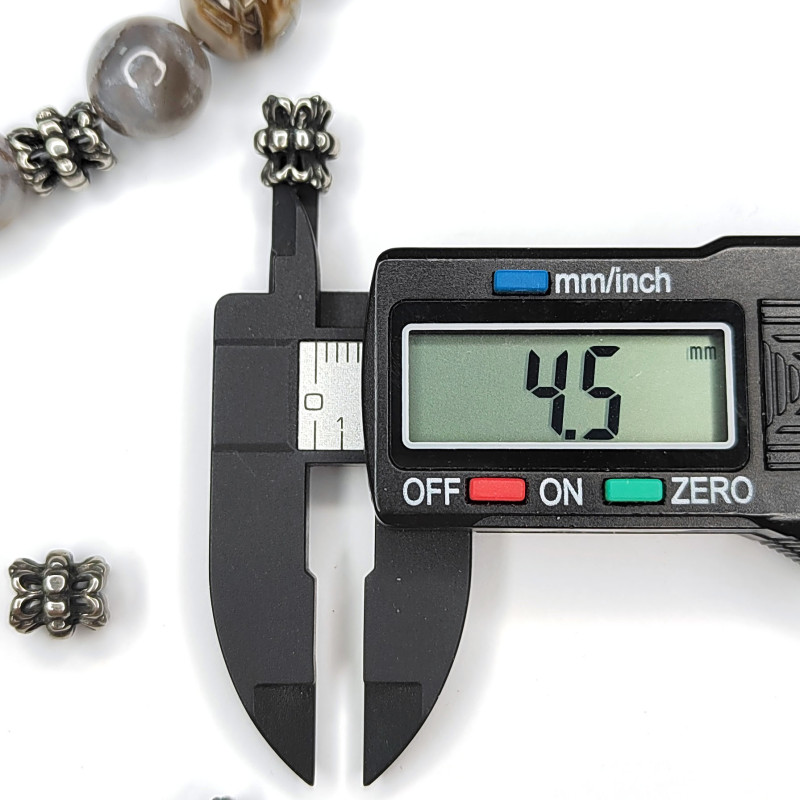 Бусина из нержавеющей стали 9 мм, штука