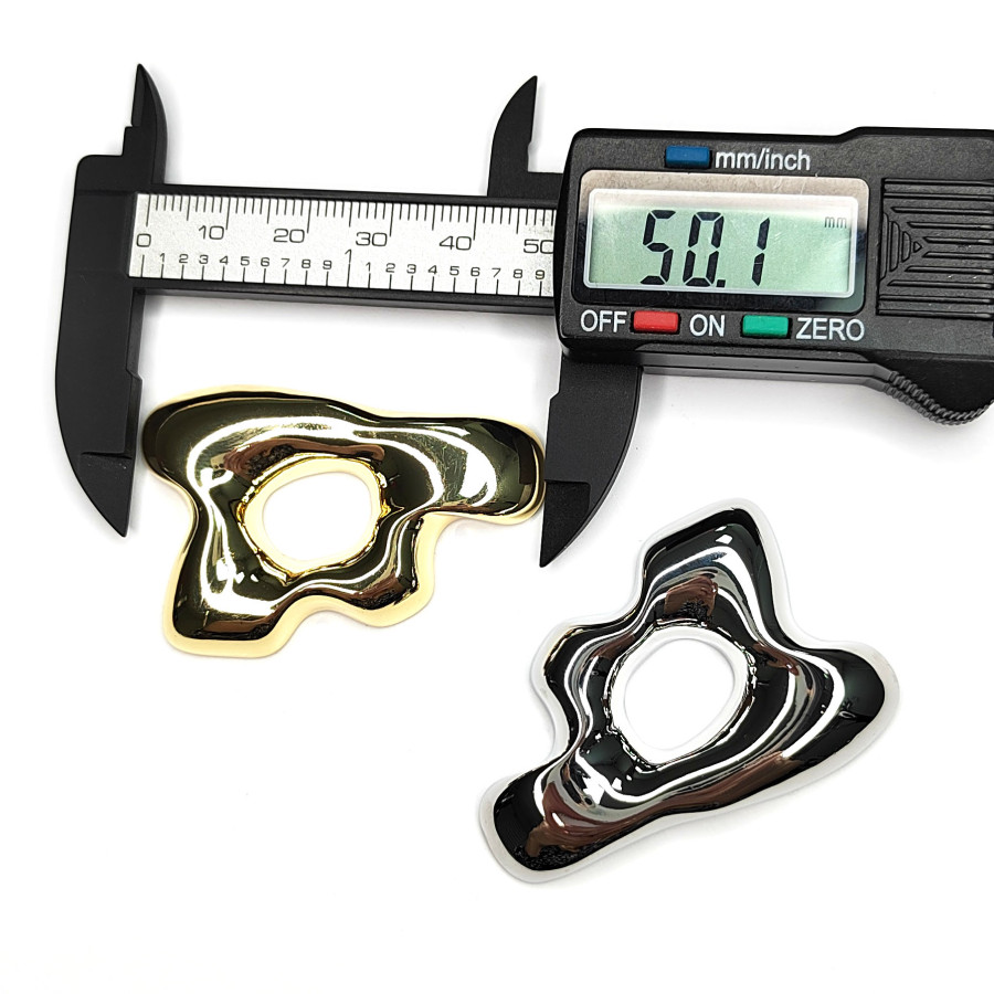 Крупный коннектор 5 см Абстракция, штука